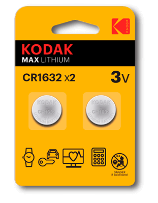 30417700 Kodak MAX Lithium 1632 (blister 2uds.)